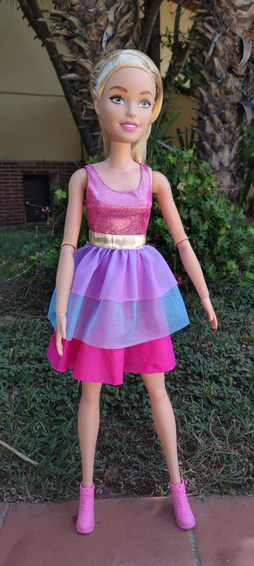 Barbie Large Doll Vestito Rosa