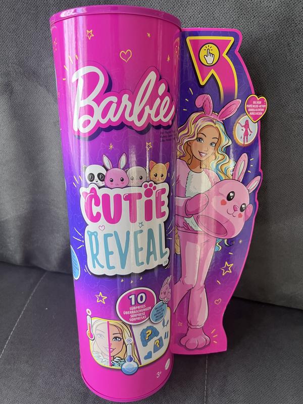 Barbie Cutie Reveal Mu eca Conejo Juguete que desvela su color en