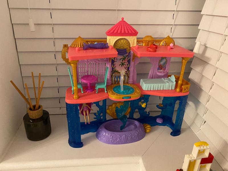 Polly Pocket mermaid castle 90s toys jouets sirènes sea