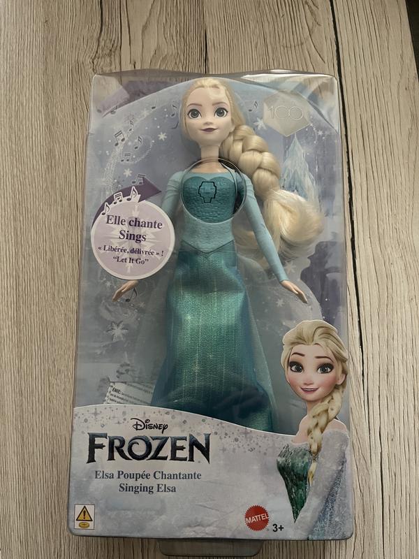 Poupée Elsa chantante DISNEY inspirée de la Reine des neiges