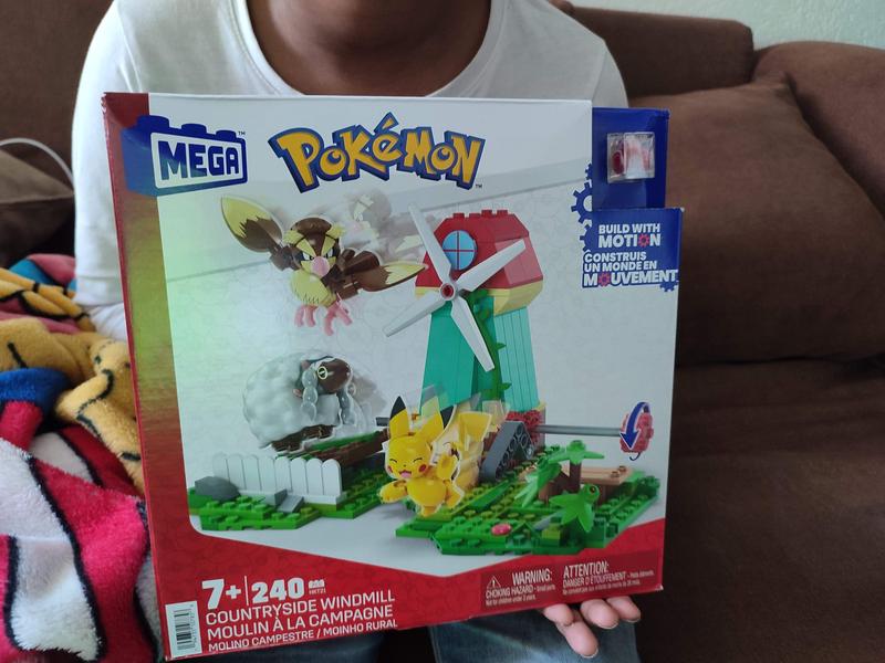 Jeu de construction Mega Construx Pokémon Pikachu Roucool et Moumouton -  Autres jeux de construction