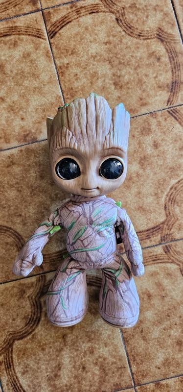  Mattel Marvel Plush, Groovin' Groot Dancing and Talking Plush  Figure from Disney+ Series I Am Groot, Soft Toy for Gifts and Collectors :  Toys & Games