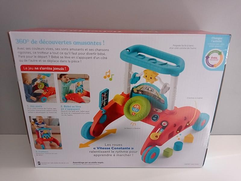 Trotteur multifonction évolutif pour bébé • Petites Pirates