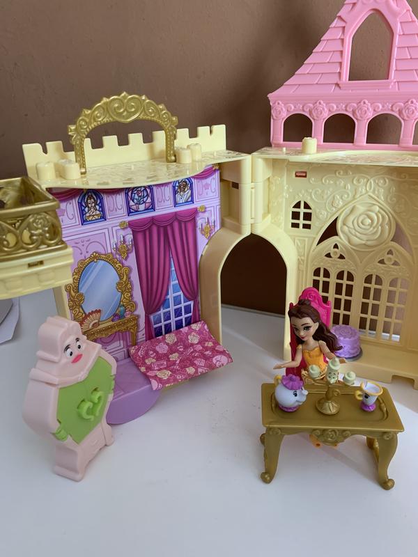 Disney Princess, Il Castello di Belle, impilabile, regalo per bambini e  bambine, HLW94