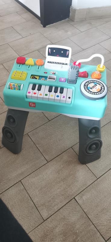 Table d'activités de DJ Fisher-Price HRB64 - Jouet d'éveil pour bébé