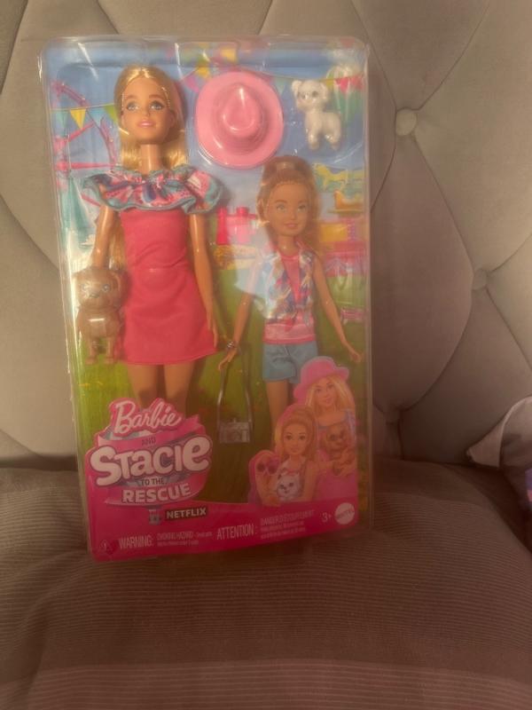 Barbie and Stacie to the Rescue Doll and Playset