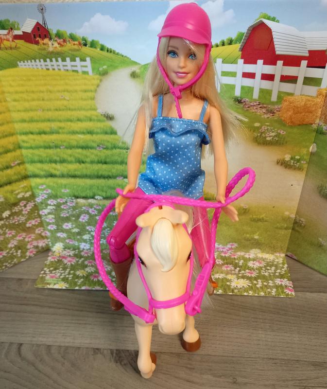 Barbie - Barbie et son cheval - DHB68 - Poupées - Rue du Commerce