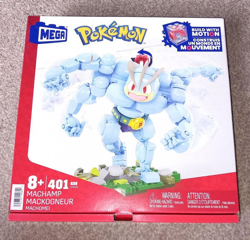 MEGA Pokmon Building Toys Set Machamp With 401 Pieces
