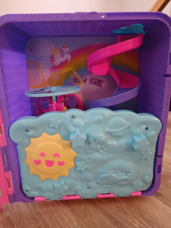 Polly Pocket Spielzeugset Pollyville Urlaub im Rollkoffer