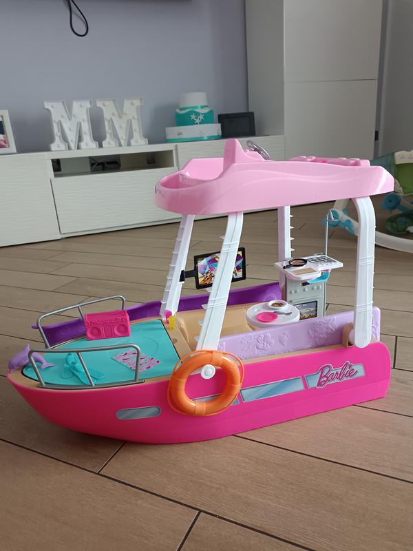 Coffret Bateau avec 2 poupées Barbie et accessoires