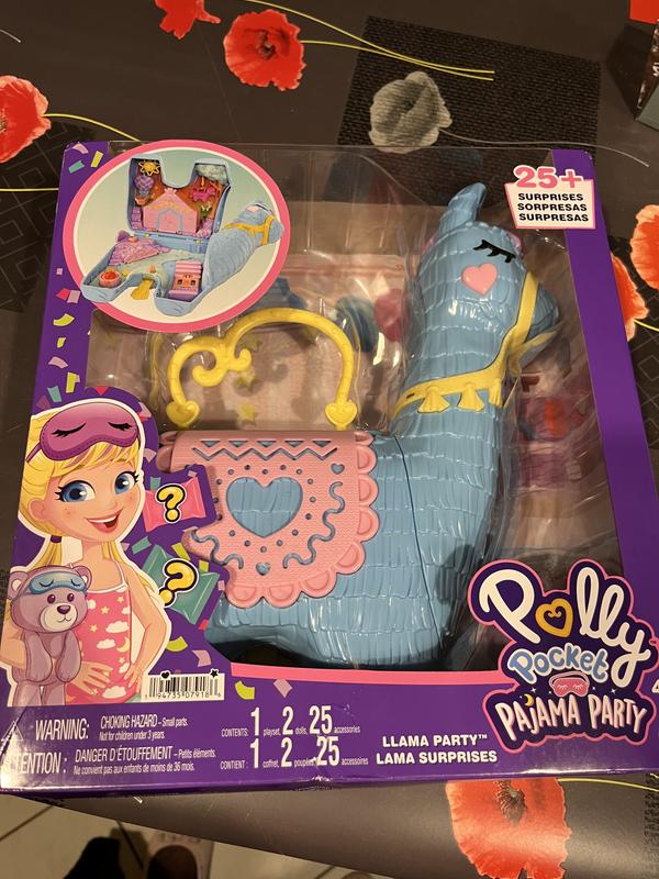 Polly Pocket Pajama Party Llama Party Surprises 