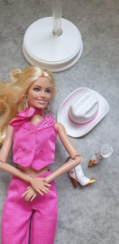 Barbie Poupée à Collectionner Signature Du Film En Tenue De Cow-boy Ken  Gris