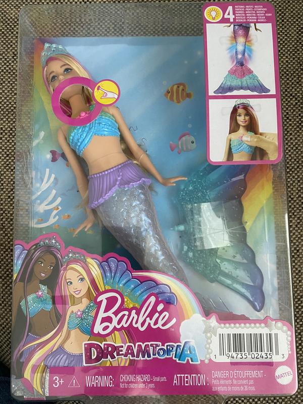 Barbie - Dreamtopia - Barbie Puppe Zauberlicht Meerjungfrau Malibu |  baby-walz