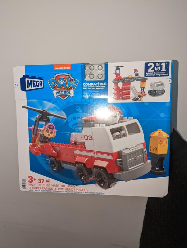 Paw patrol mega outlet bloks truck