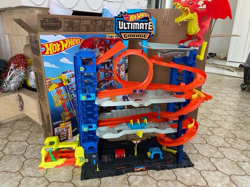 Hot wheels™ city mega garage playset con 2 macchinine die-cast, box per  riporre oltre 50 macchinine - Toys Center