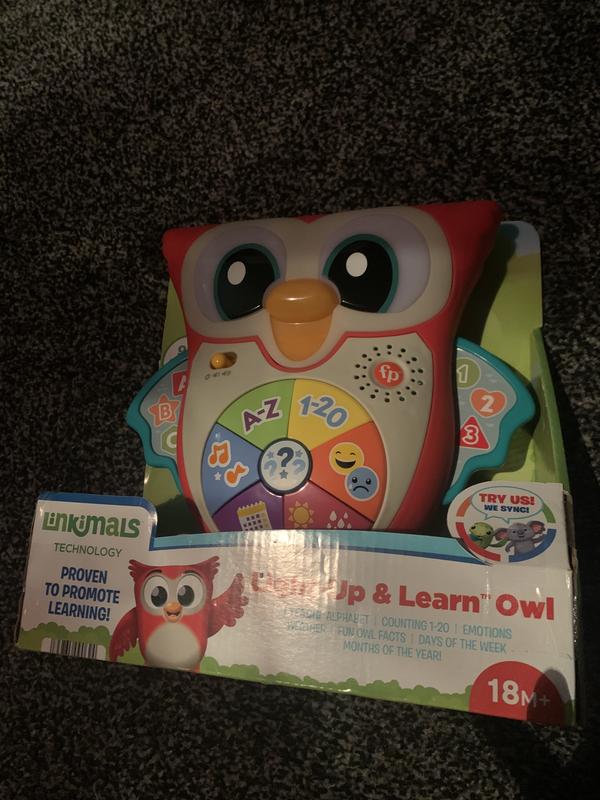 Fisher-Price Linkamals Wise Eyes Owl l Baby City UK