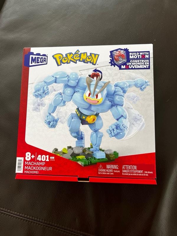 MEGA Pokmon Building Toys Set Machamp With 401 Pieces