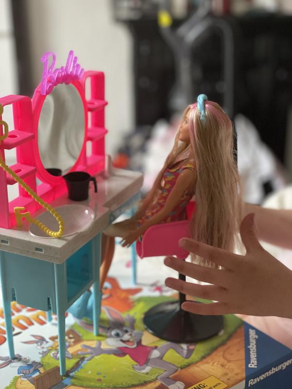 Barbie hair salon discount playset