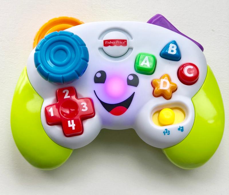 Laugh and store learn game controller