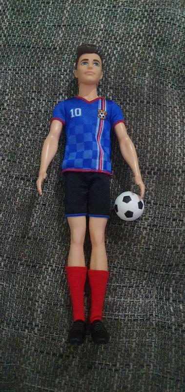 Barbie ken career doll soccer player hot sale