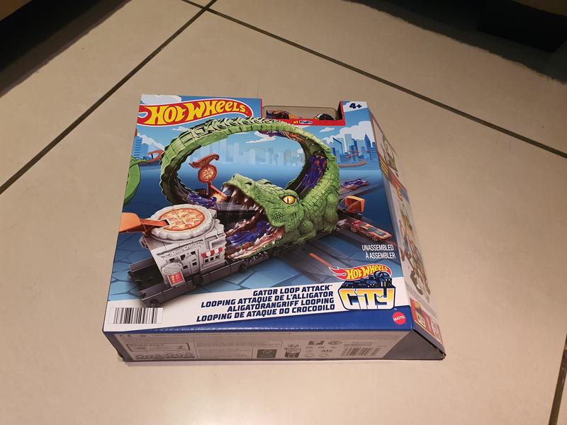 Hot Wheels City - Looping de Ataque do Crocodilo