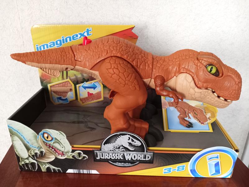 Imaginext Jurassic World Wütender Action T-Rex, Dinosaurier Spielzeug  online bestellen