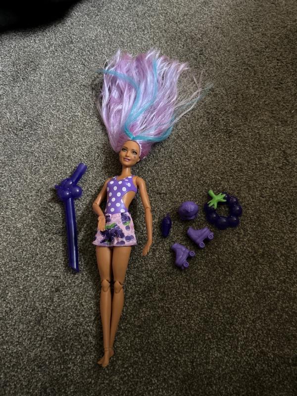 Barbie Pop Reveal Fruit Series Grape Fizz Doll