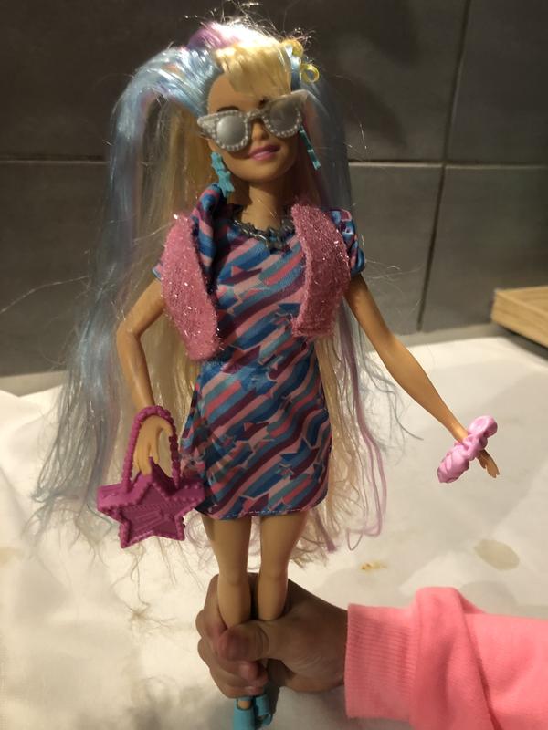 Barbie-Barbie Ultra Chevelure-Poupée à coiffer avec accessoires I HKT99 I  MATTEL