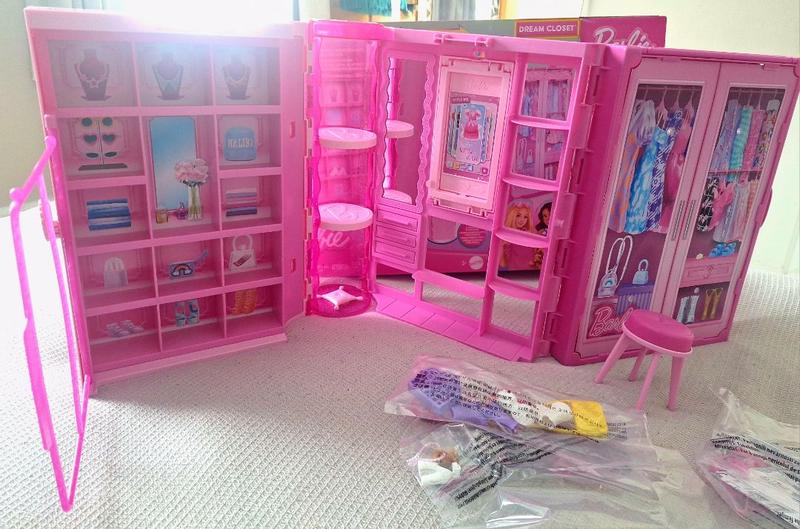 Barbie Dream Closet Barbie Clothes Closet Storage Barbie Dream
