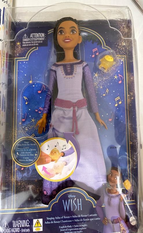 Disney's Wish Singing Asha of Rosas Fashion Doll & Star Figure