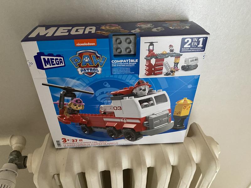 Briques Mega Blocks Camion de pompier - Paw Patrol Mega Bloks : King Jouet,  Lego, briques et blocs Mega Bloks - Jeux de construction