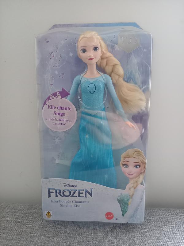 Disney Frozen - La Reine des Neiges - Poupée Elsa Chantante « Libérée,  délivrée » - Figurine - 3 ans et +
