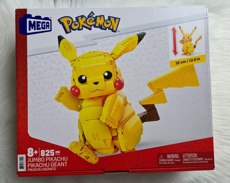 Pikachu - Pokémon à construire Mega Bloks : King Jouet, Lego, briques et  blocs Mega Bloks - Jeux de construction