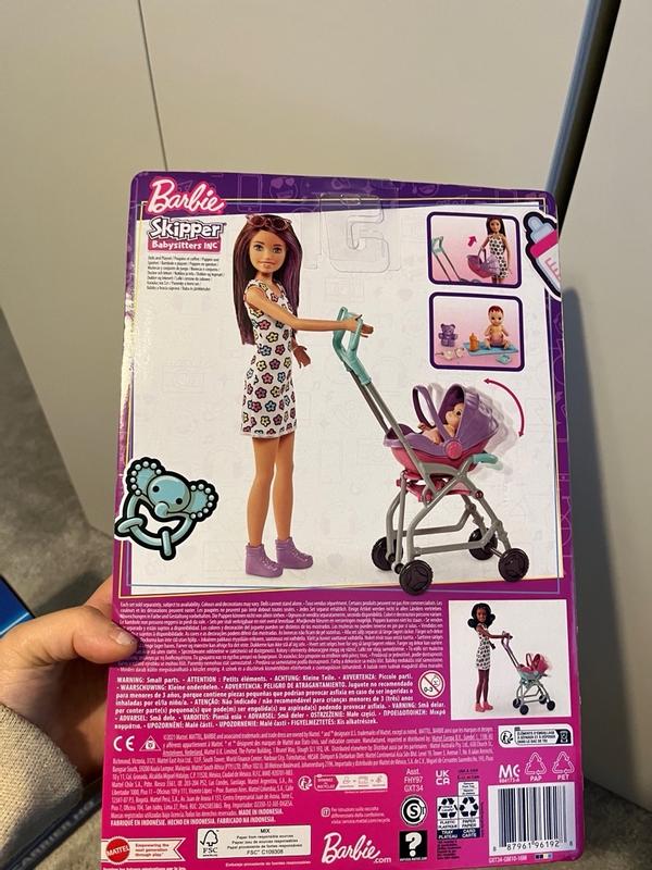 Barbie skipper babysitters online inc stroller