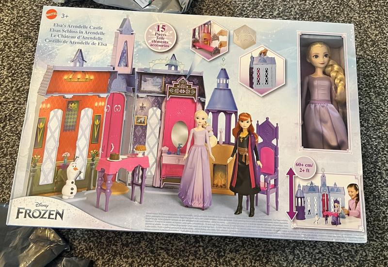 Castillo Arendelle con Muñeca Elsa Mattel Disney Frozen