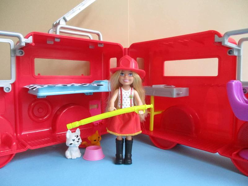 Barbie sale fire truck