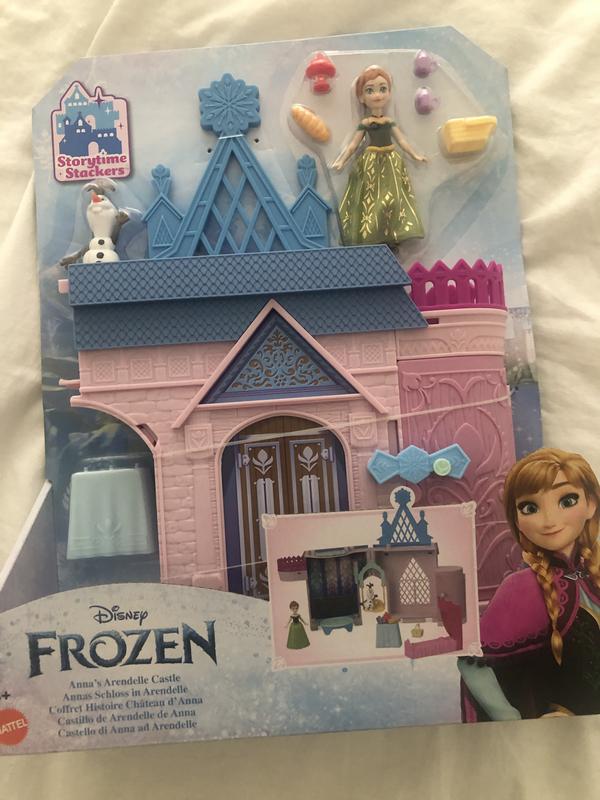 Mattel disney frozen castello di elsa ad arendelle, ambientazioni