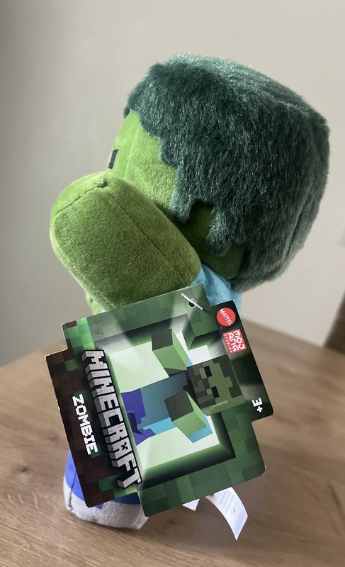 2 peluches pour les fans de Minecraft : Zombie et Enderman