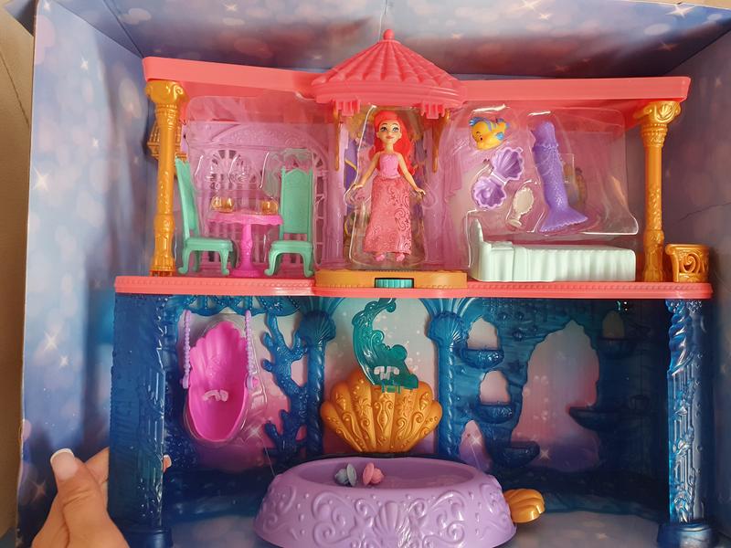 Disney Princess Set Componibili Castello Dei Due Mondi di Ariel MATTEL -  HLW95