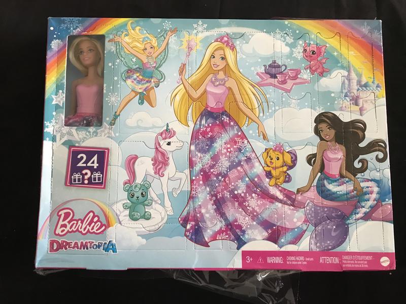 Dreamtopia barbie advent discount calendar