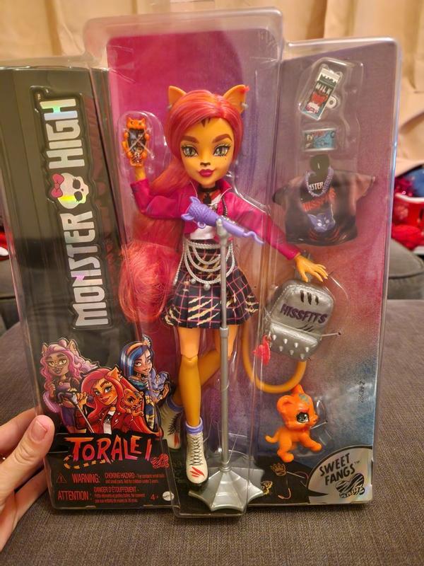Monster high toralei stripe doll clearance