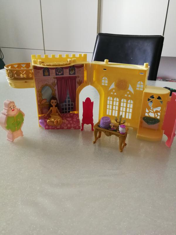 Disney Princess, Il Castello di Belle, impilabile, regalo per bambini e  bambine, HLW94