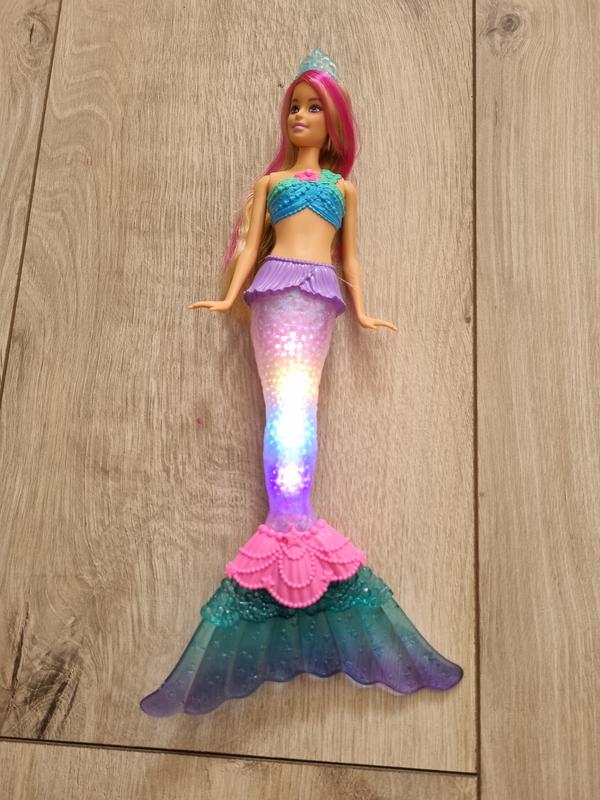 Barbie Bambola Dreamtopia Sirena Luci Scintillanti 1, HDJ36