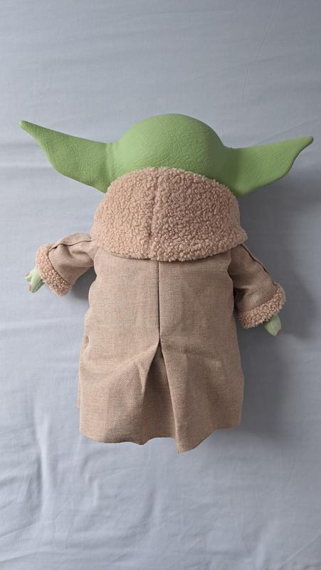 Star Wars Grogu 11 Squeeze & Blink Plush Green/Brown HJM25 - Best Buy