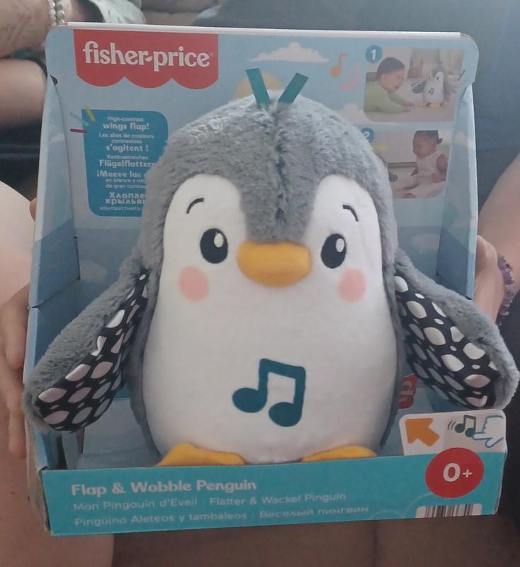 Fisher Price - Peluche Musicale Pingouin Culbuto