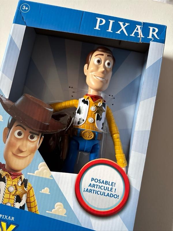 Disney Pixar Toy Story Woody grande Figura 31 cm articulada, juguete para  niños y niñas +3 años