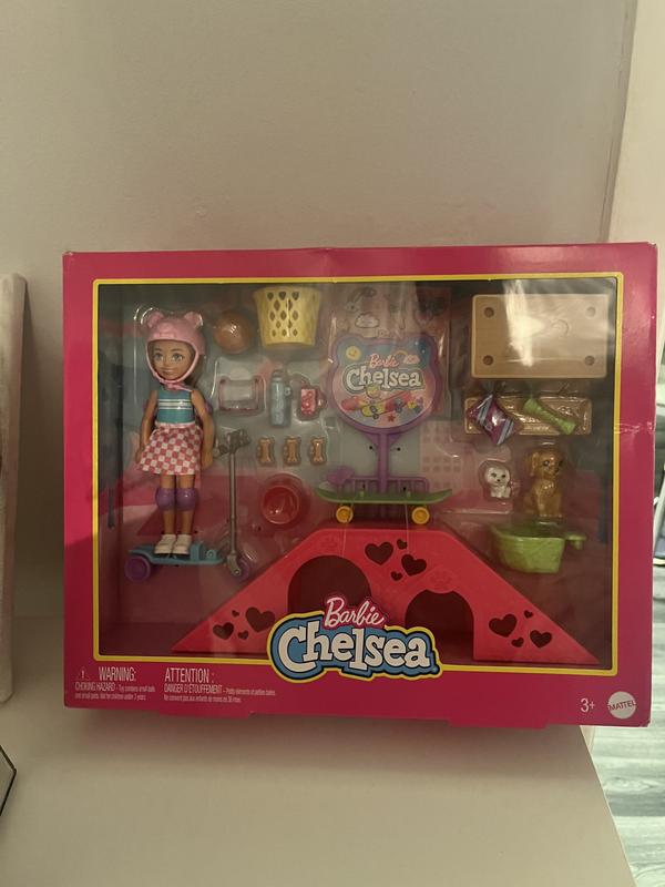 Barbie chelsea skate discount park