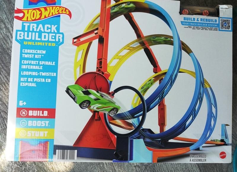 Hot Wheels Track Builder - Coffret Spirale Infernale Mattel : King
