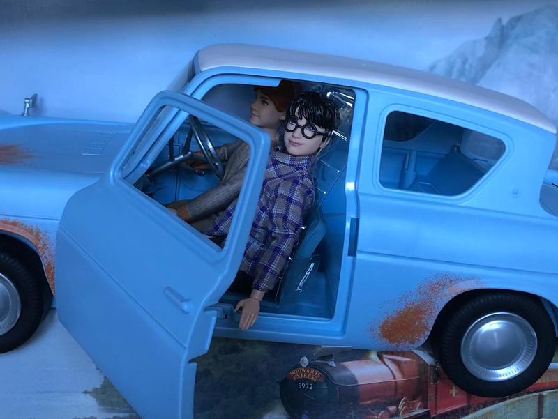 Harry Potter L'Aventure en Voiture Volante de Harry et Ron