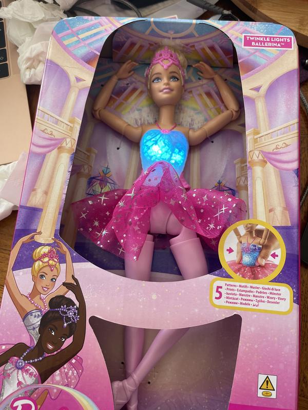 Barbie Fairytale Ballerina Ballet Doll W/ Pink Tights Pointe Feet